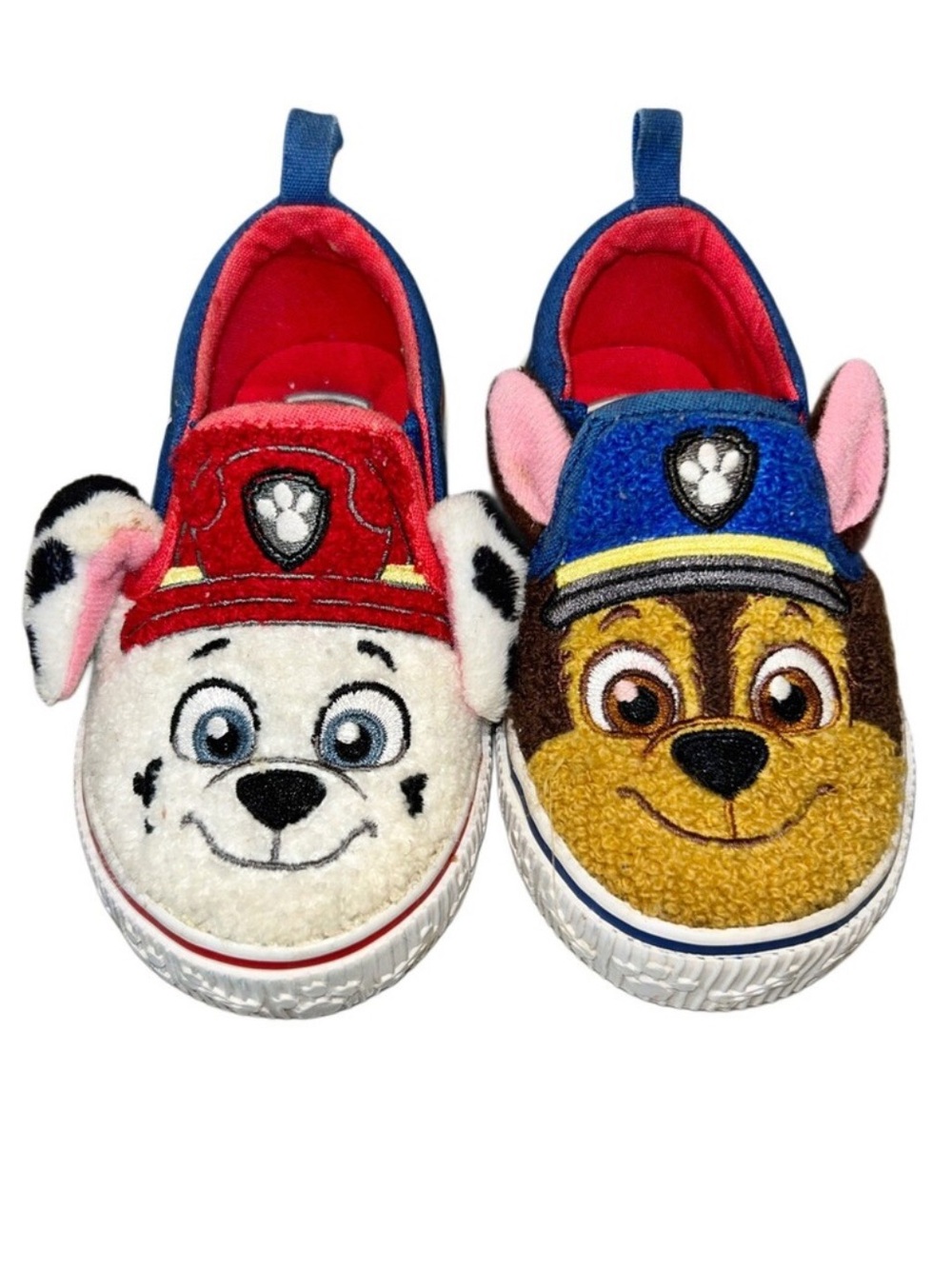 Paw Patrol Characters Toddler Kids Fleece Slip-On Sneakers